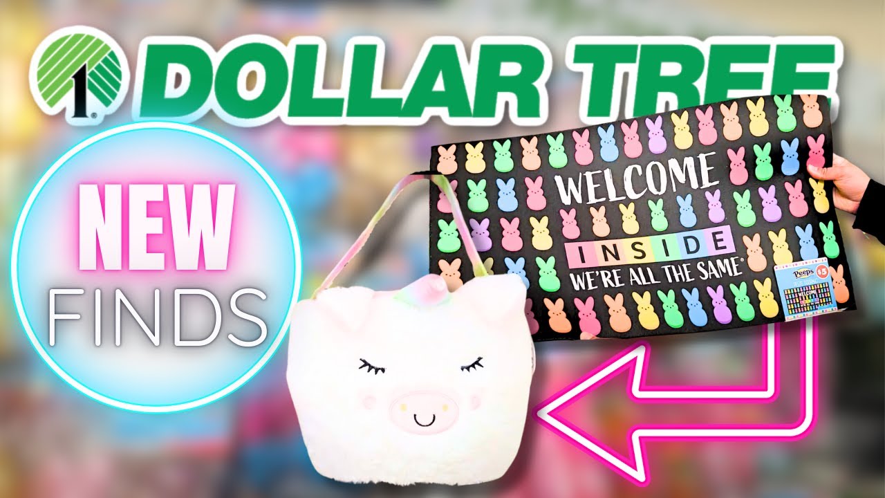💲*NEW* Dollar Tree SHOP WITH US | Easter & Spring 2025