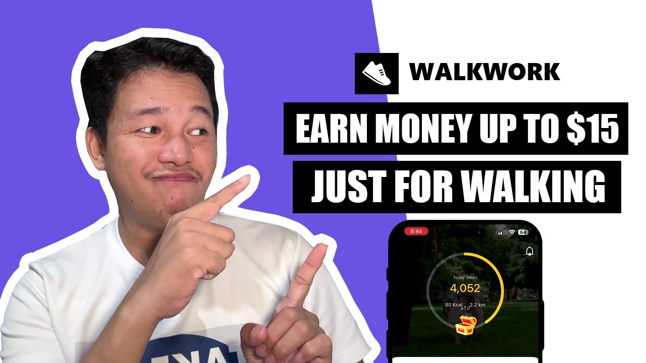 WALKWORK REVIEW - LEGIT WALK TO EARN APP