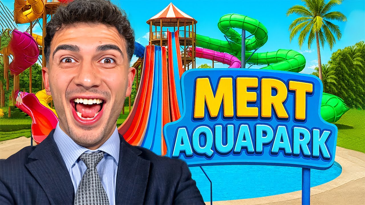 KENDİ AQUAPARKIMI AÇTIM HEPİNİZİ BEKLERİM! | Waterpark Simulator