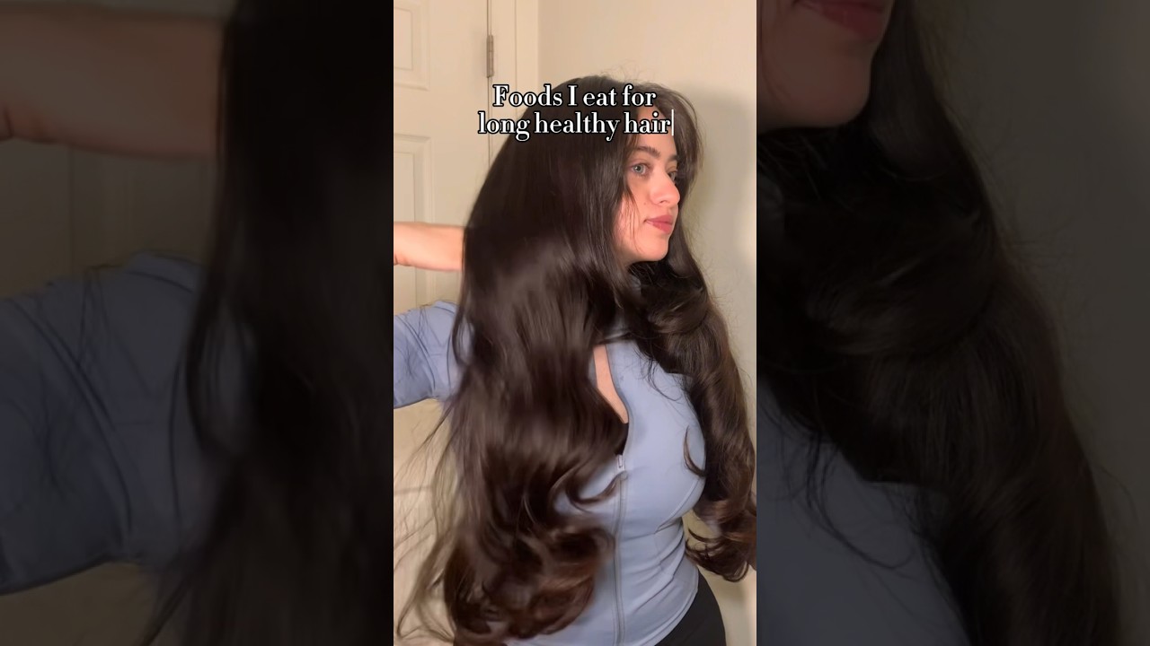 Foods I eat for Healthy Hair 👸🏻 #healthyhair #haircare #hair #hairhealth #hairnutrition