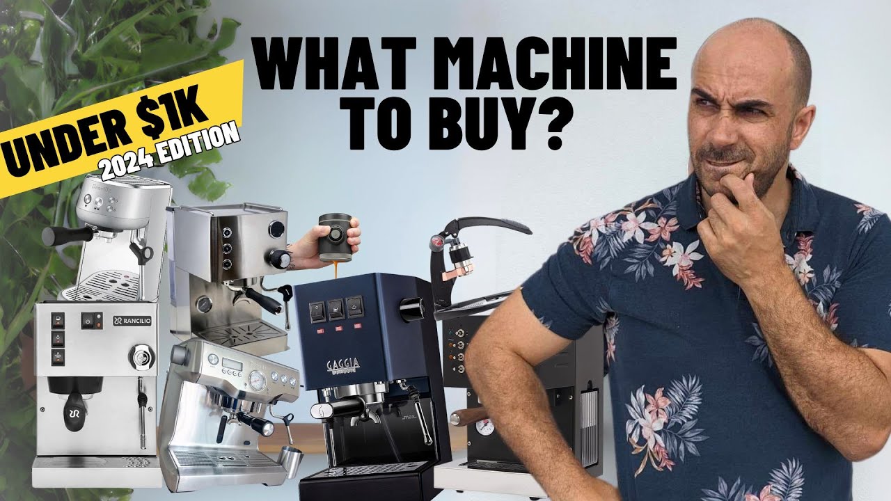 What coffee machine to buy under $1k in 2024. #coffee #coffeetime