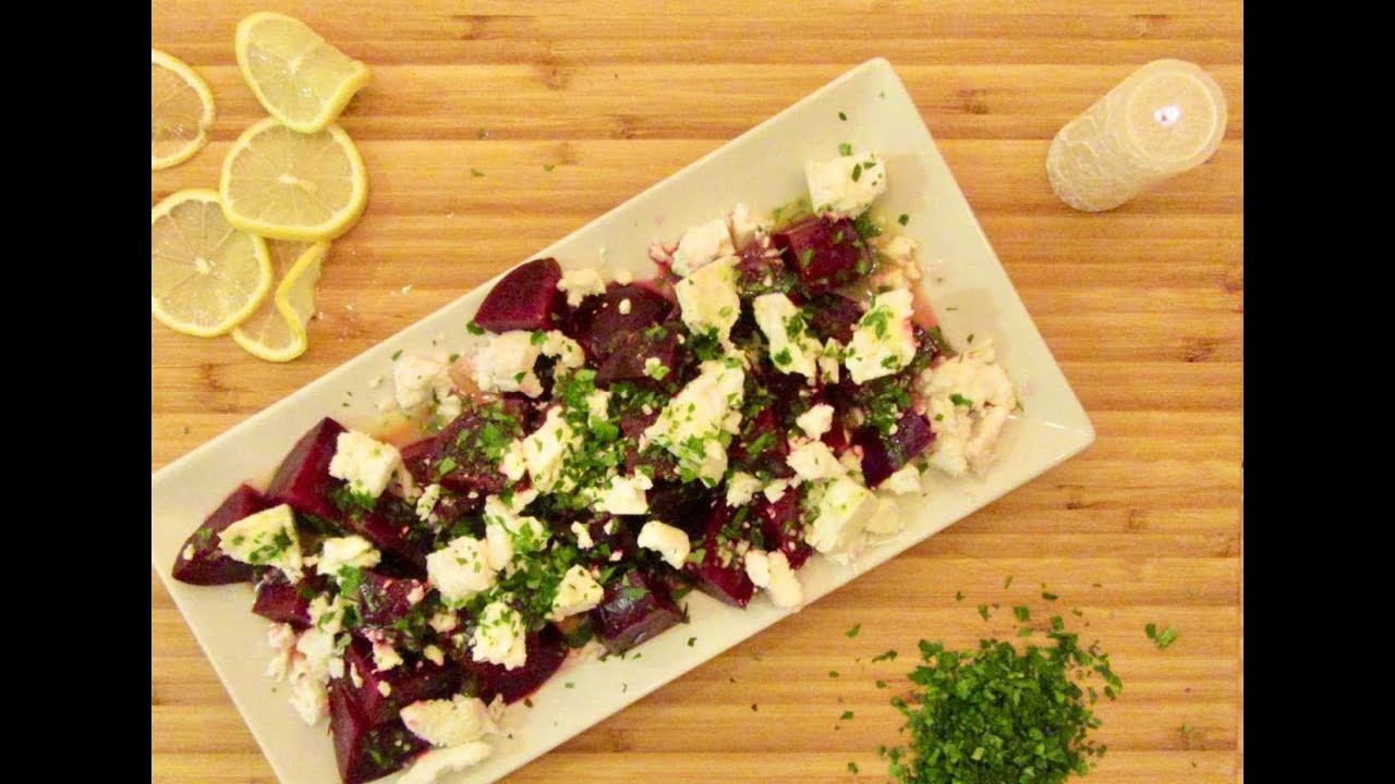 Ensalada de REMOLACHA y FETA #wholesomecuisine