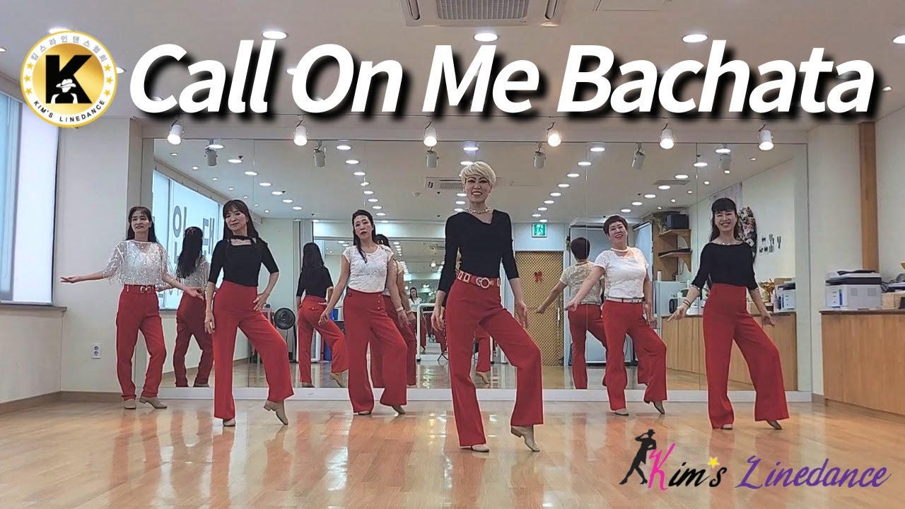 Call On Me Bachata Linedance 초중급라인댄스 킴스라인댄스 토요강사동아리 [Choreo: Dewa Kandel & Gung is]
