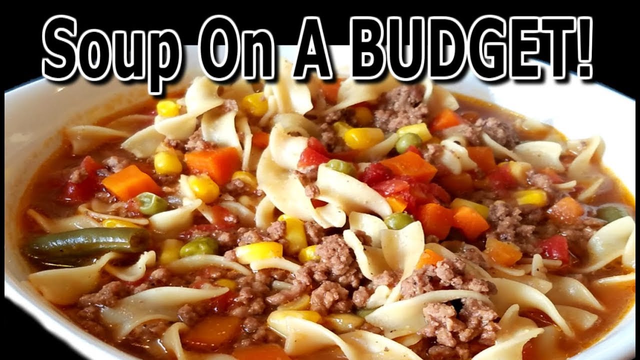 Poor Man's Soup!! - How to make Delicious Soup on a BUDGET! - The Wolfe Pit