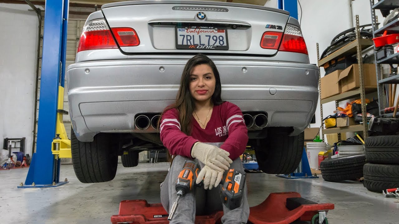 BMW M3 Poly Bushing Install + Measuring Driveshaft For LS3 Swap