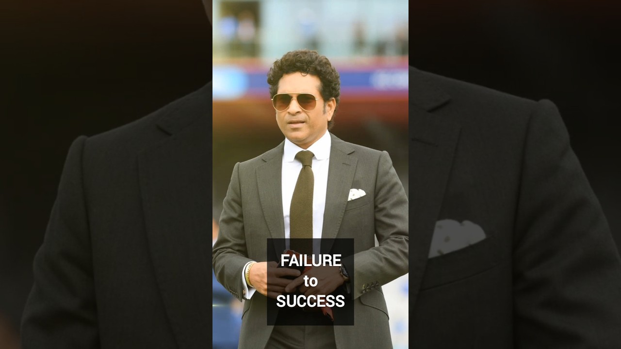 Sachin Tendulkar Failure to Success |  #sachintendulkar #sachintendulkarmotivation  #godofcricket