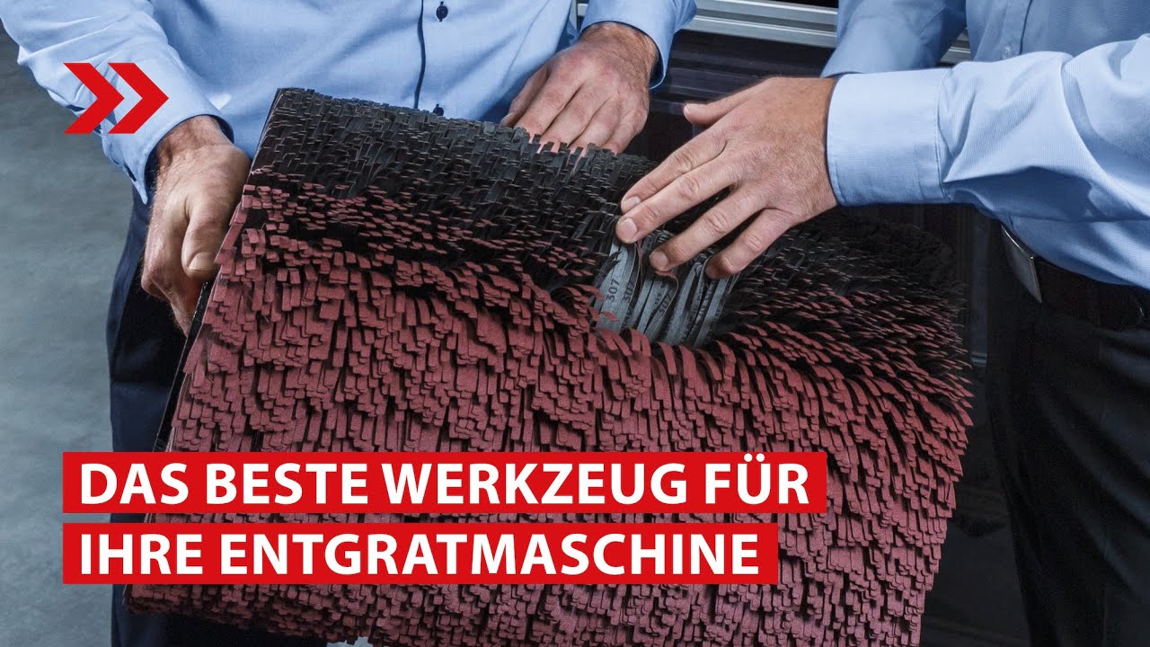 Das beste Werkzeug für Ihre Entgratmaschine: boeck Entgratwalzen