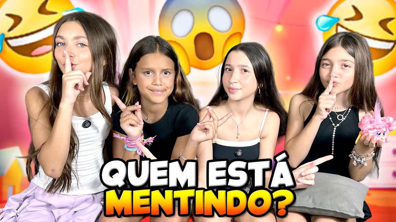 DESAFIO DE QUEM ESTÁ MENTINDO NA MANSÃO SCRIBEL • Karina Saavedra •