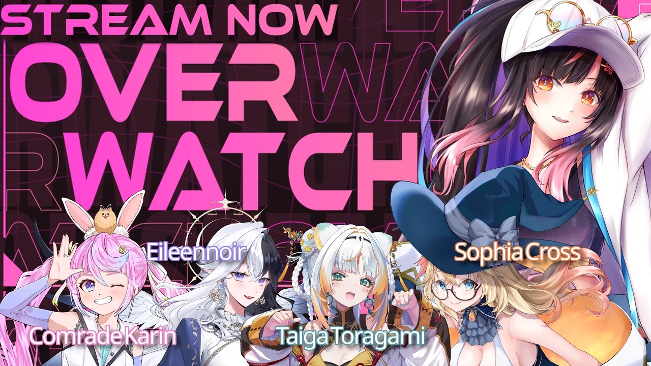 【JP stream】OVERWATCH Ladies Club 🌹
