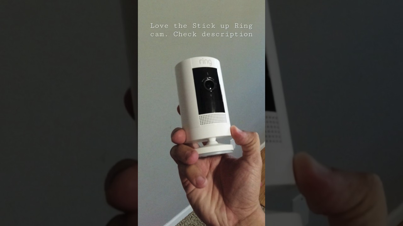 Stick up Ring Cam. Wireless