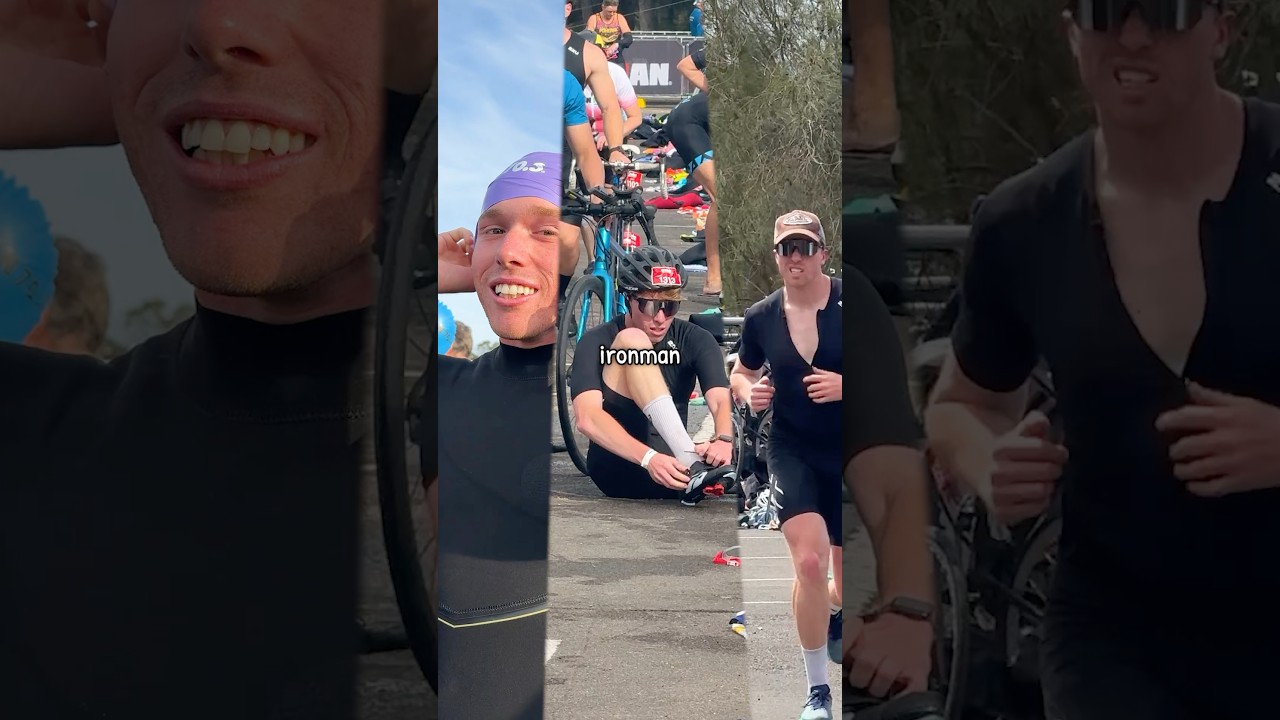 This is what happens when you do an IronMan with NO Training&hellip; #shorts