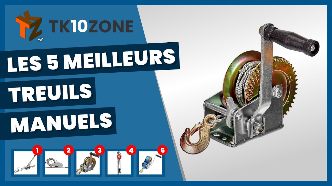 Les 5 meilleurs treuils manuels