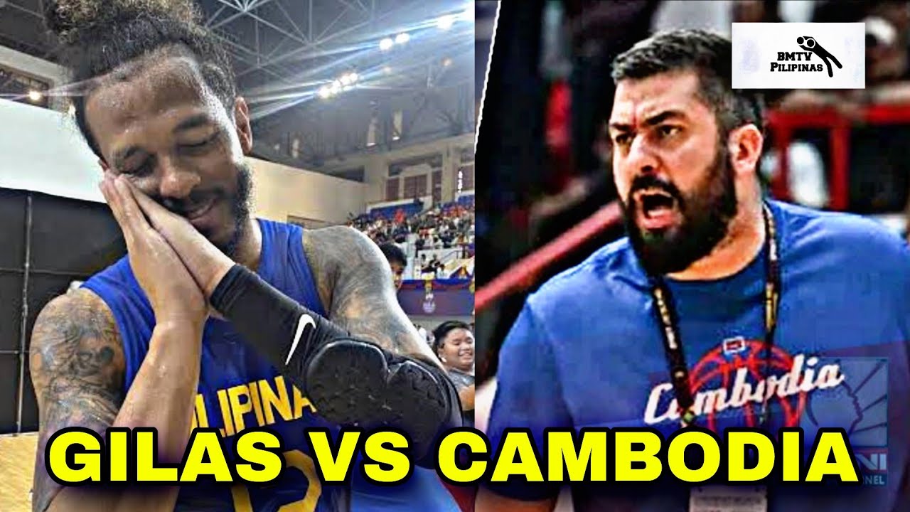 Gilas pilipinas vs Cambodia full game match sea games