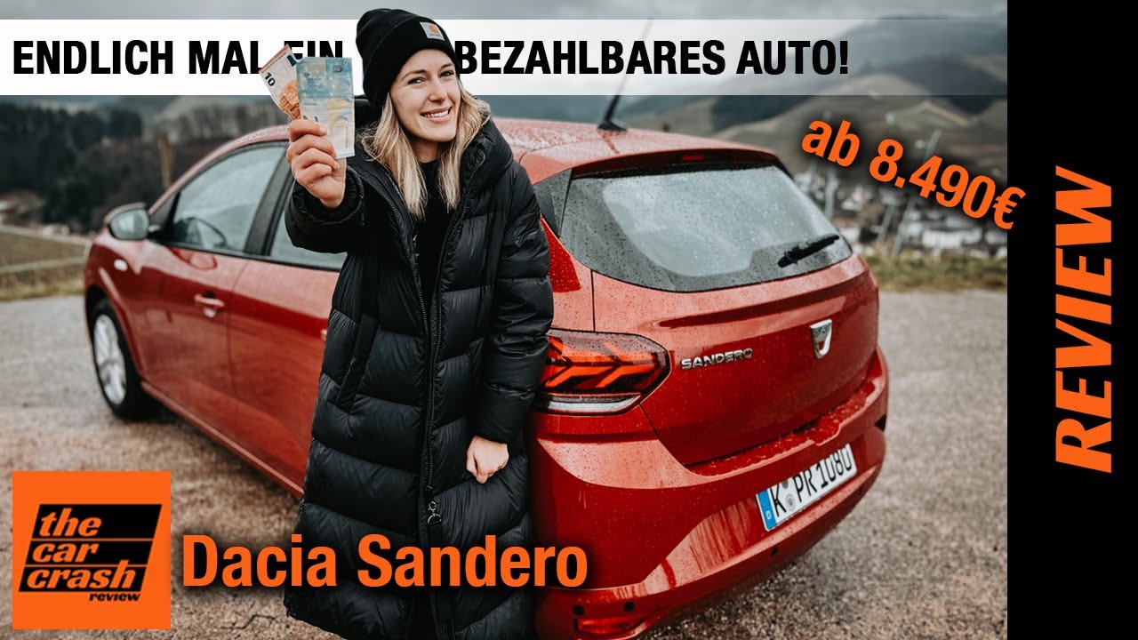 Dacia Sandero im Test (2022) Endlich KEIN Statussymbol ab 8.490€ 💰 Fahrbericht | Review | Preis