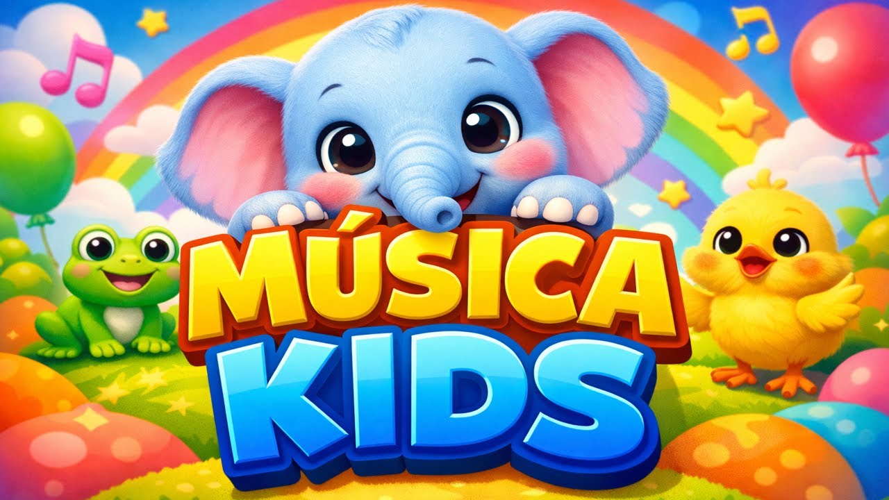 Elefantinho Fan Fan Fan  | Música Infantil Animada 🎉👣 | Pé de Amizade