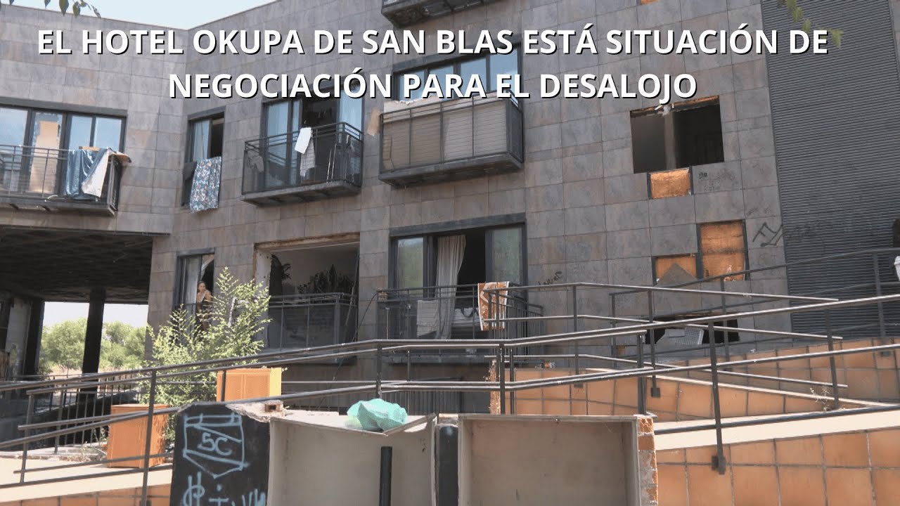 El Hotel Okupa de San Blas: Un lugar donde la venta y consumo de droga ha llegado a otro nivel