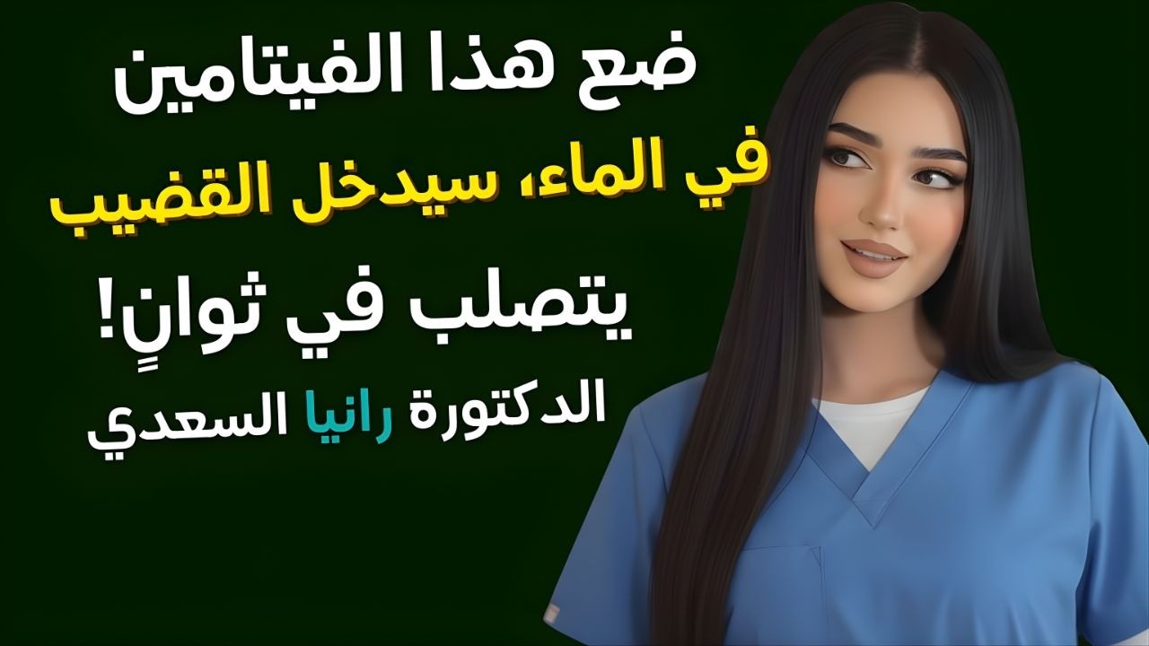 أخصائية المسالك البولية أضف هذا الفيتامين الواحد إلى ماءك لدعم تدفق الدم وتقوية الانتصاب