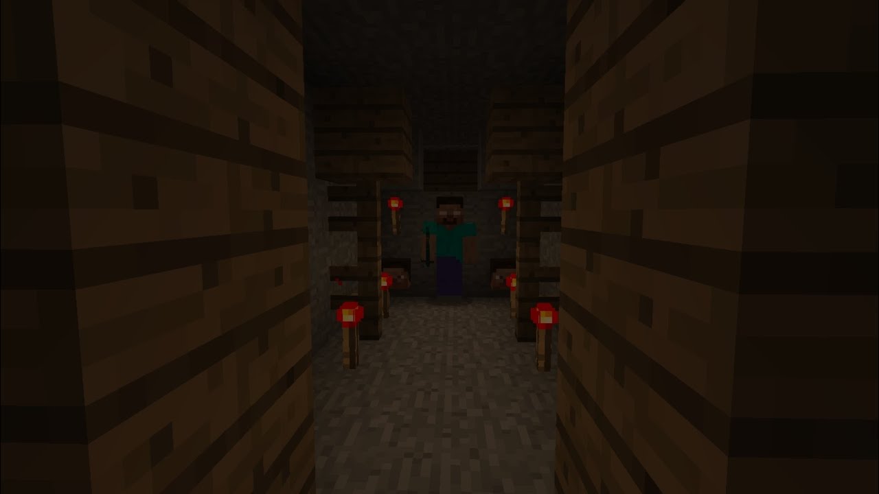 Minecraft cave sounds with herobrine