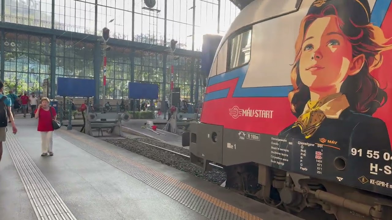 Budpaeszt cz 4 Rumuńskie wagony w środku, oraz ocena składu EN Chopin.