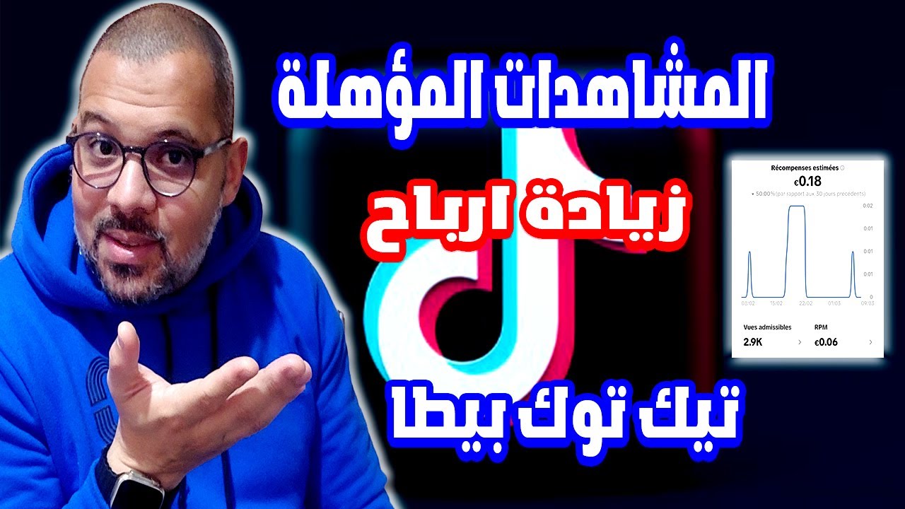 شرح المشاهدات المؤهلة على التيك توك بيطا لزيادة الأرباح
