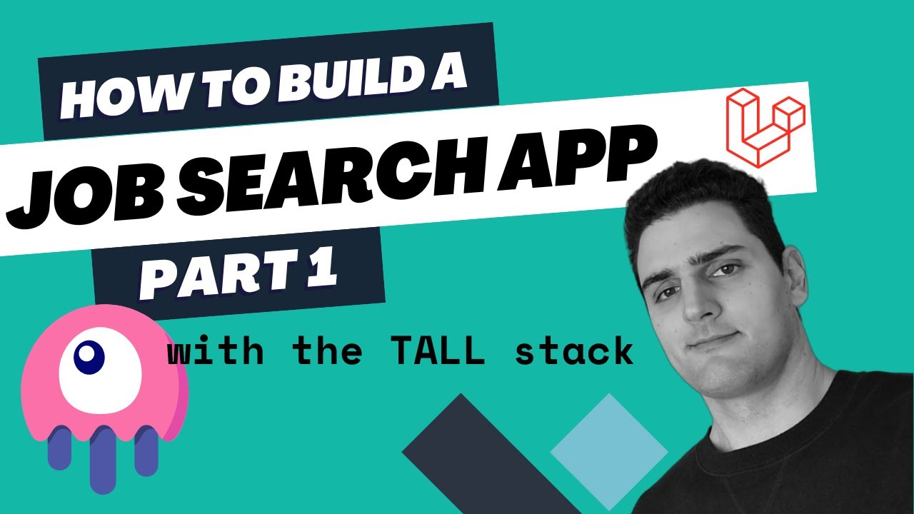 Build a Job Search Website (with Laravel TALL stack) #1