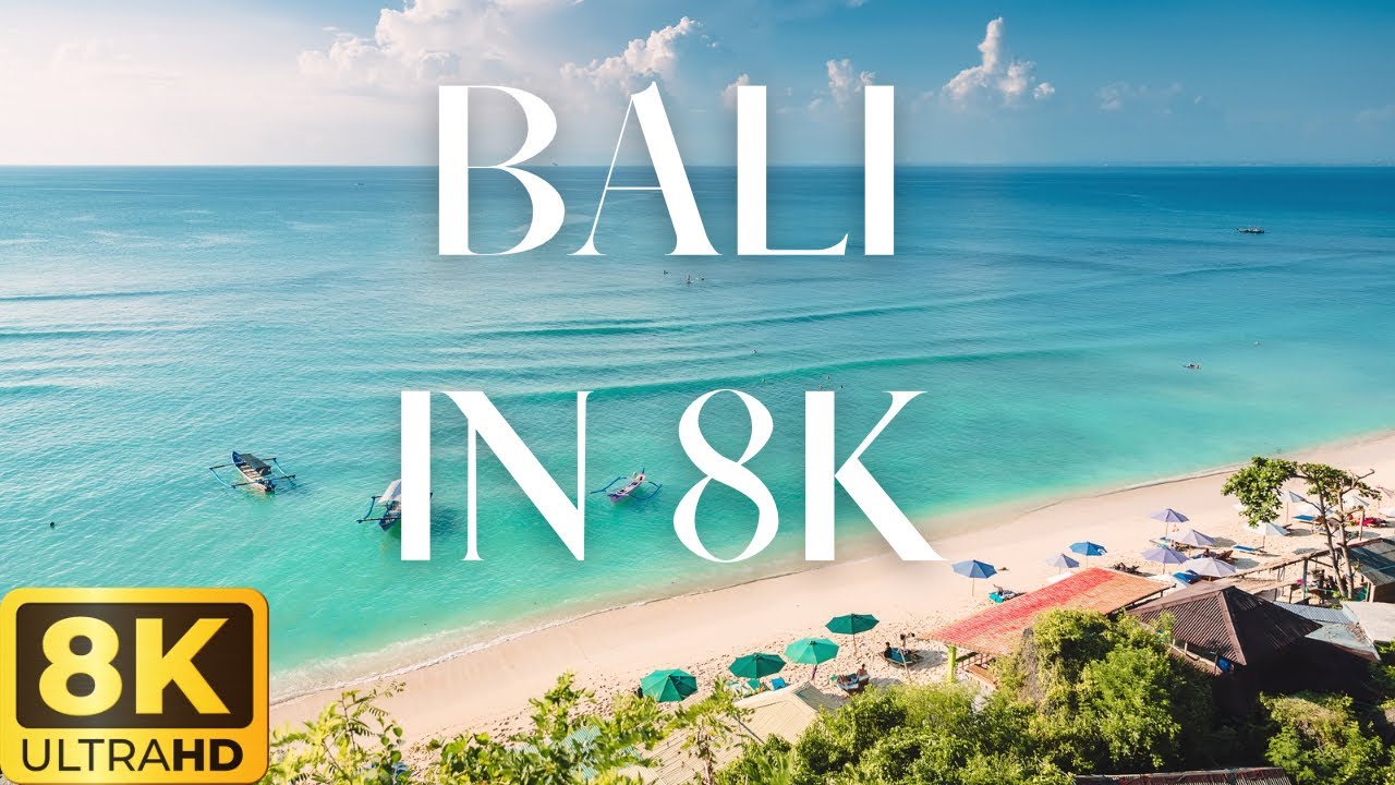 BALI IN 8K (ULTRA HD) - EPIC VIRTUAL TOUR ✈️🏝🌿🌴 | SLEEP MUSIC