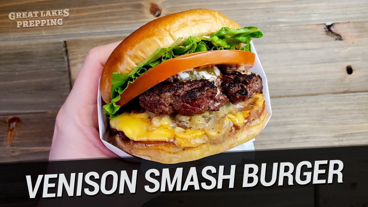 Бургеры Venison Smash — лучший бургер из оленины, который я когда-либо пробовал! (плюс бонусный р...