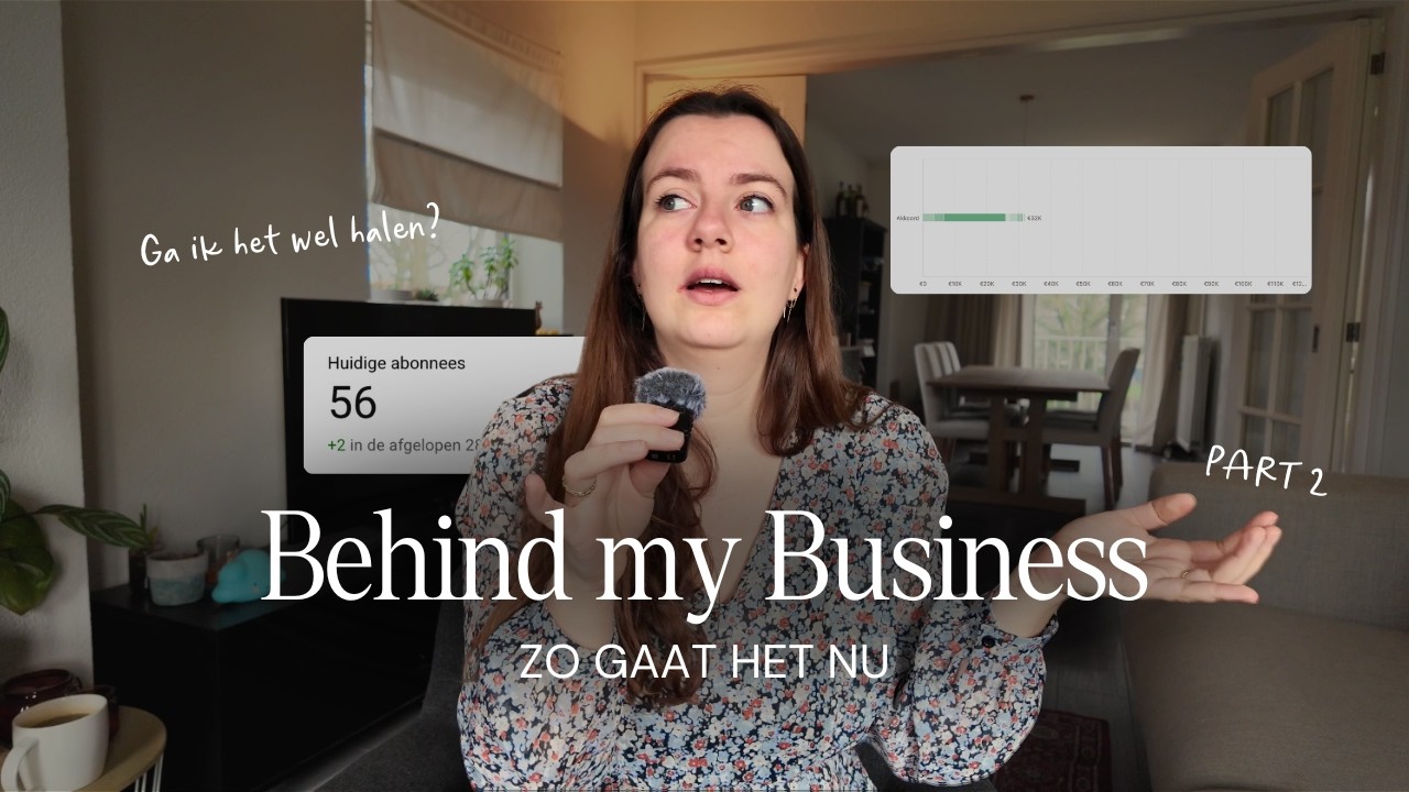 Zo gaat het met mijn 100K omzetdoel - Happy Business Kit