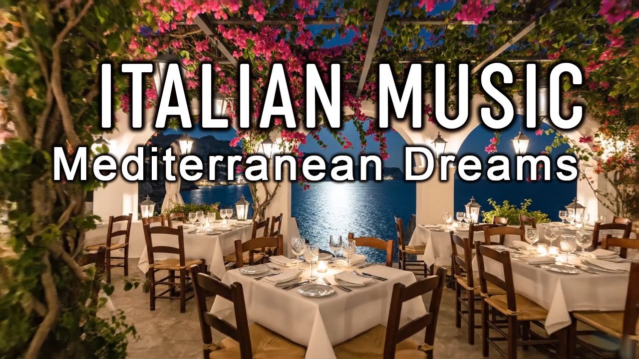 🎶 Italian Vibes & Mediterranean Music 🎶 2+ Hours Scenic Amalfi Coast & Lake Como 4K