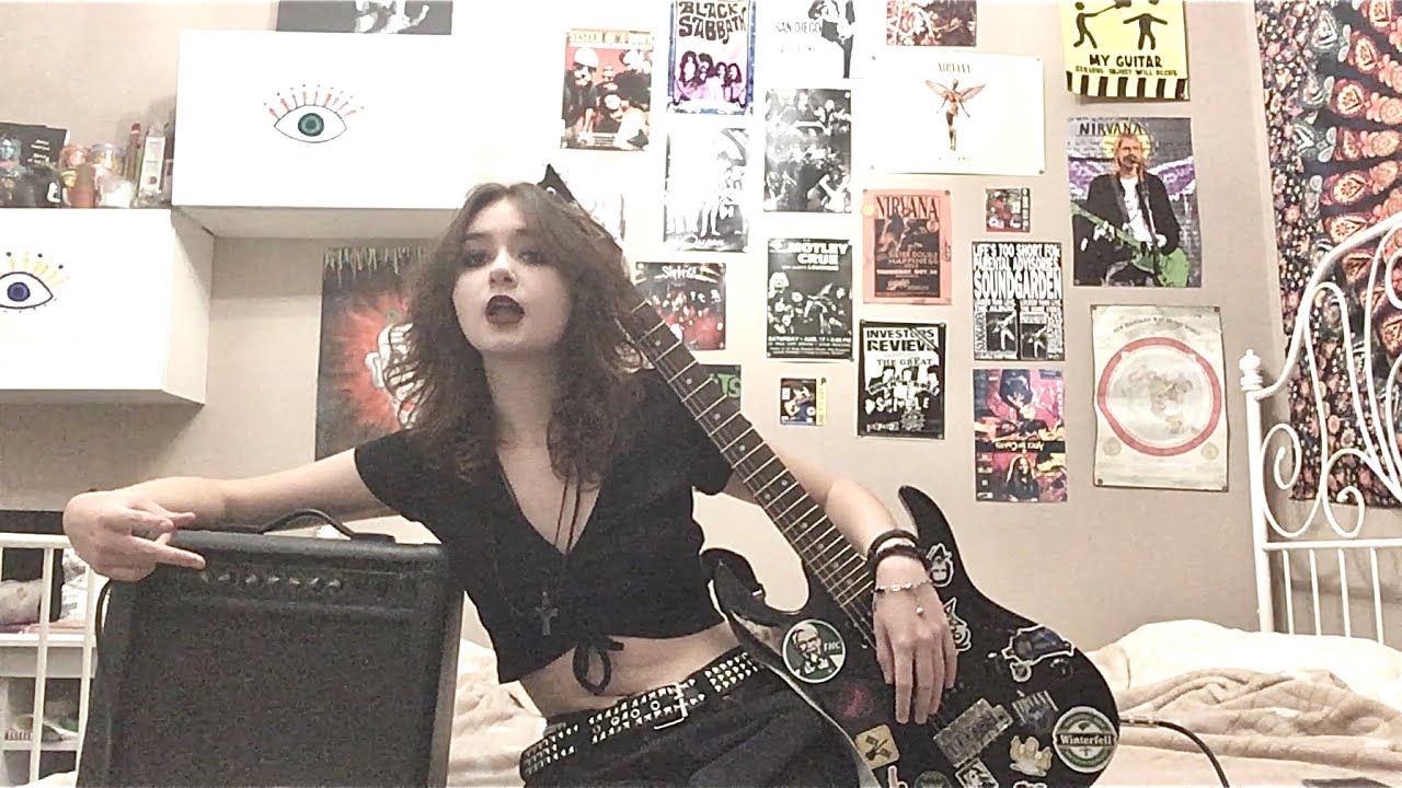 guitar cover on AAAAAA SHOVE IT by deftones