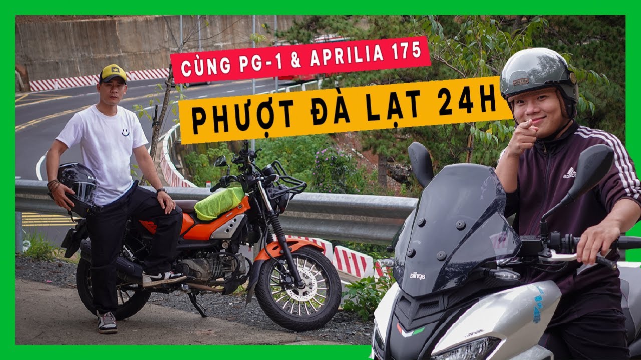 TF#8 - Phượt Đà Lạt 24h Cùng PG-1 & Aprilia 175
