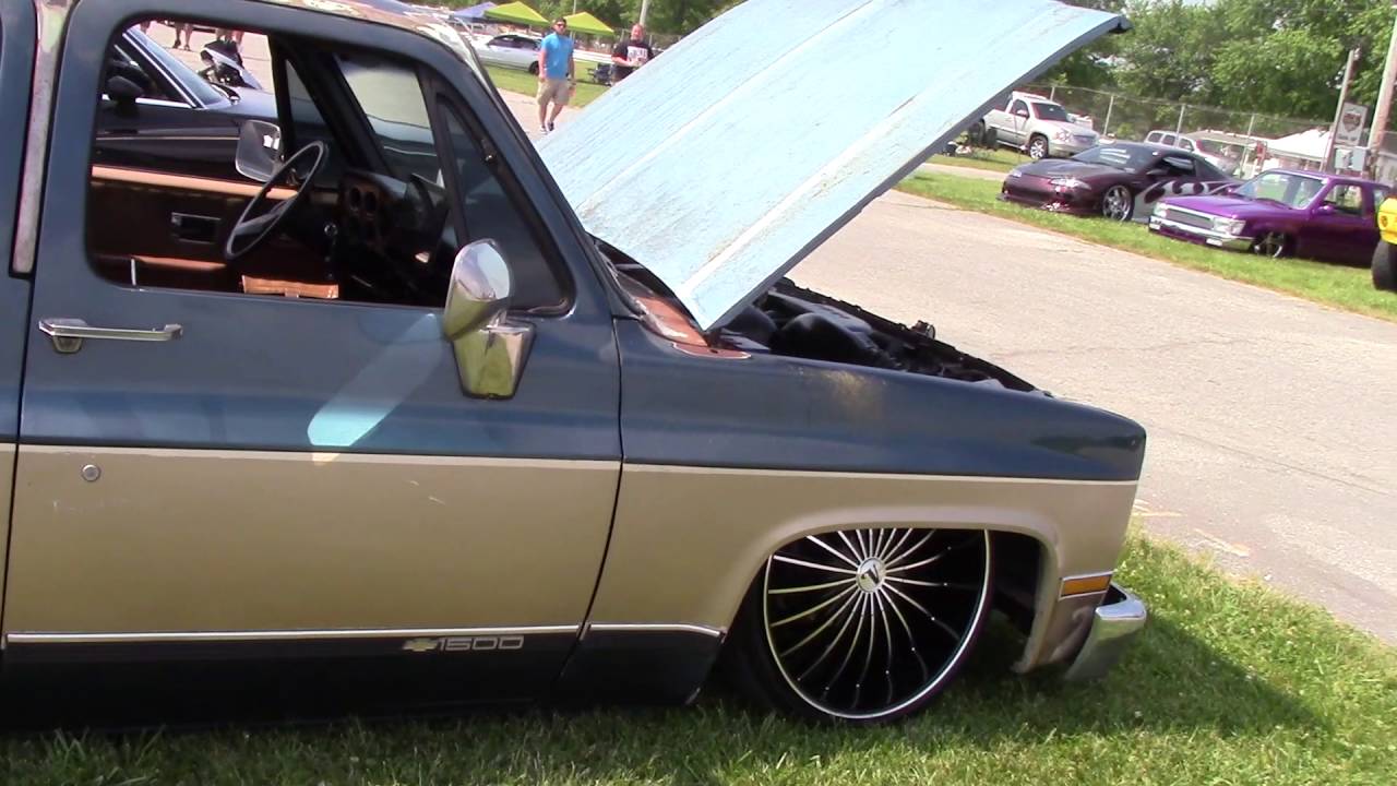 BAGGED CHEVY SUBURBAN AT SLAMOLOGY