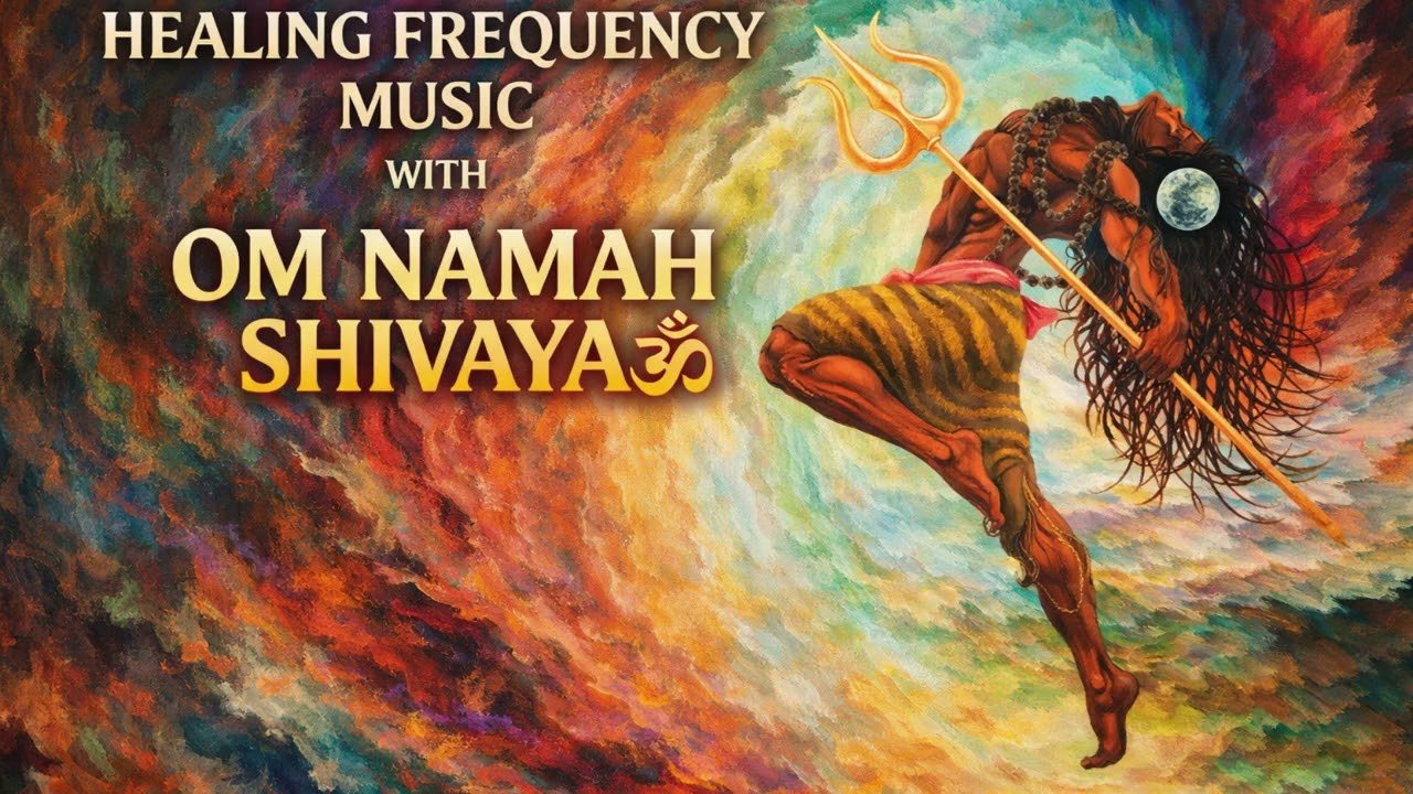HEALING FREQUENCY MUSIC WITH OM NAMAH SHIVAYA 🔱