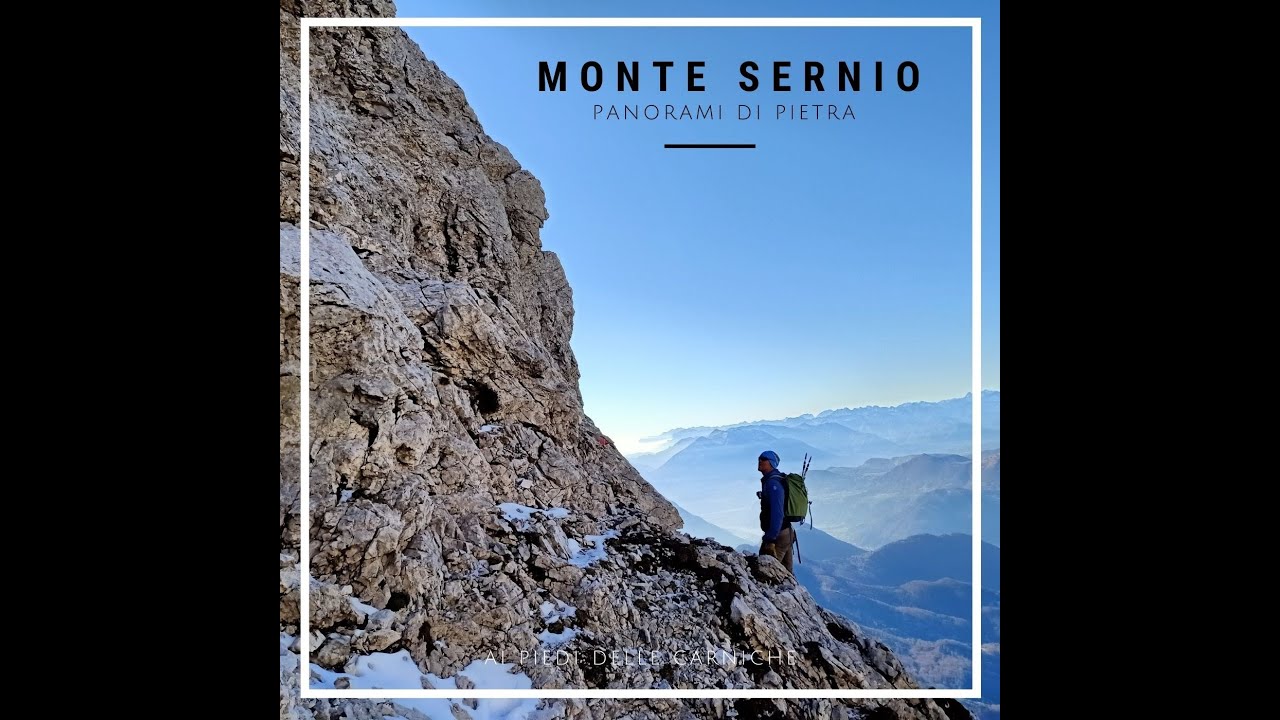 Monte Sernio, spigolo Nord Ovest e via dell'anello