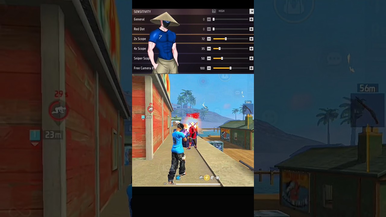 Free Fire Best Headshot Sensitivity 2026 🔥 100% Auto Headshot Settings