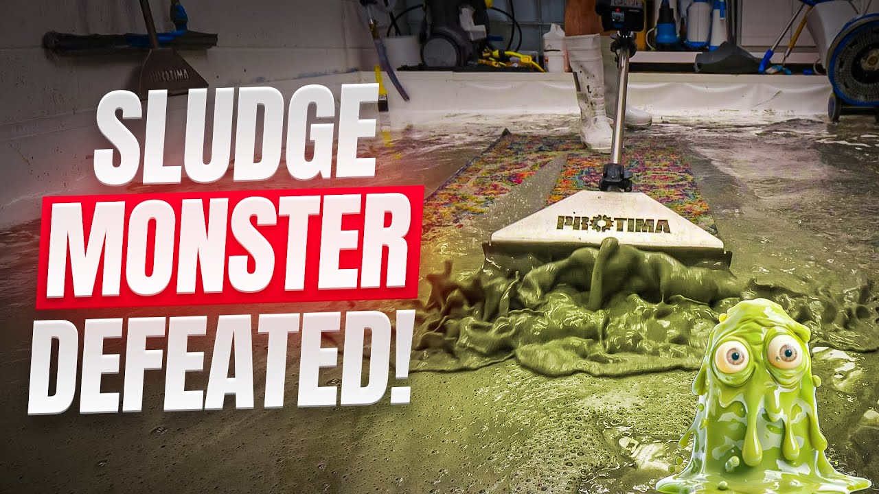 Conquering the Sludge Monster: The Remarkable Restoration of a Rug Covered in Green Thick Sludge
