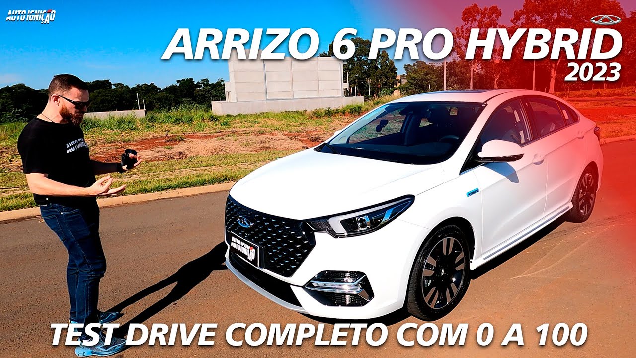 CAOA CHERY ARRIZO 6 PRO HYBRID - É Mais Rápido Que Corolla GR Sport!
