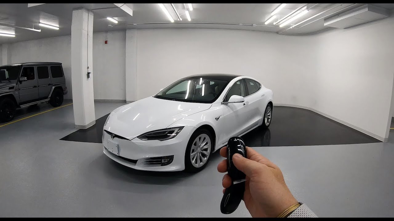 2018 Tesla Model S P100D -  Autopark + Walkaround 4k