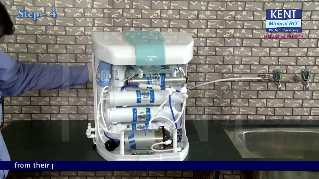 RO+UV+UF+TDS Water purifier: How to Install Guide Kent Pearl | Kent