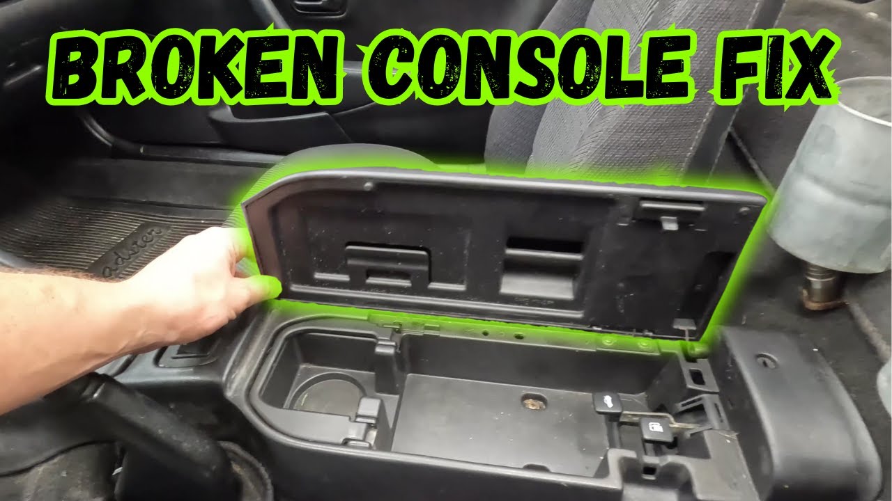 NB Miata Center Console Fix With Hardware Store Parts