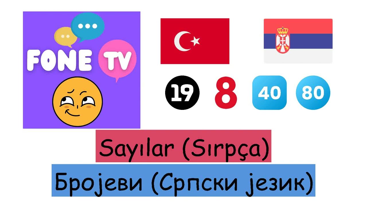 Sayılar (Sırpça) (tr-sr)