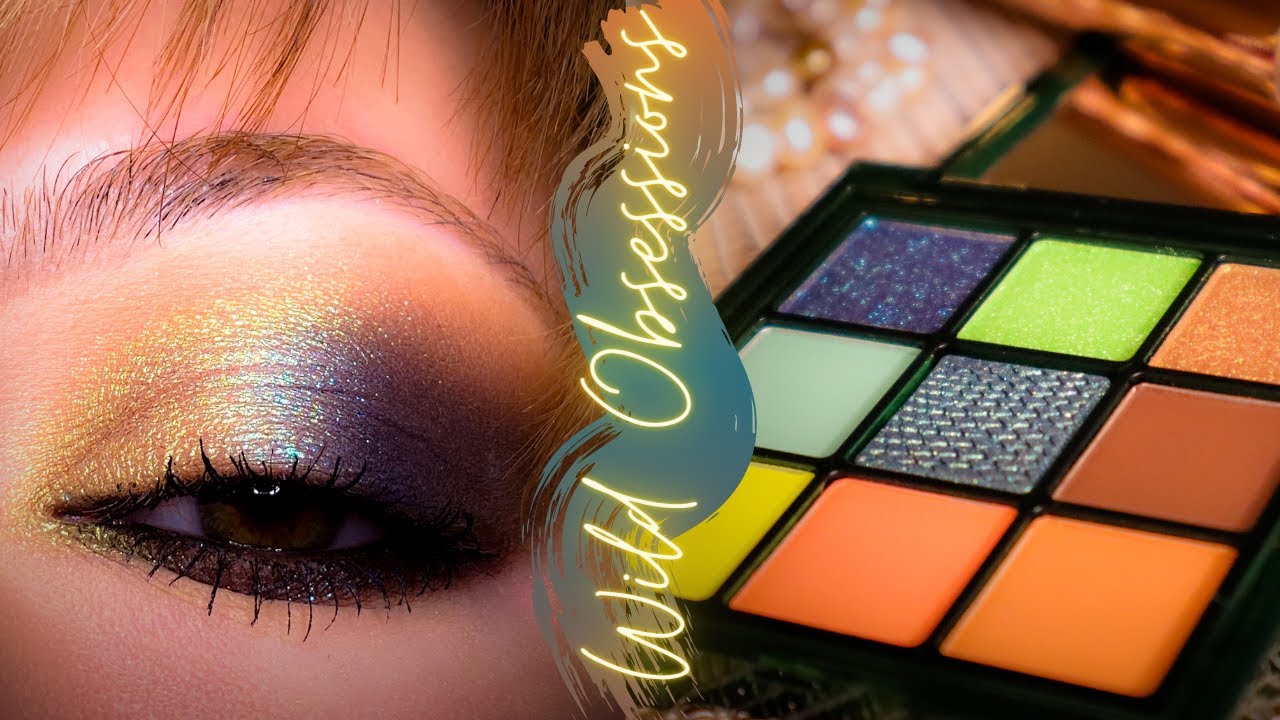 Golden Blue Smokey Eye | Huda Beauty Wild Obsessions Eyeshadow Palette | Wild Python | Sara K. E.