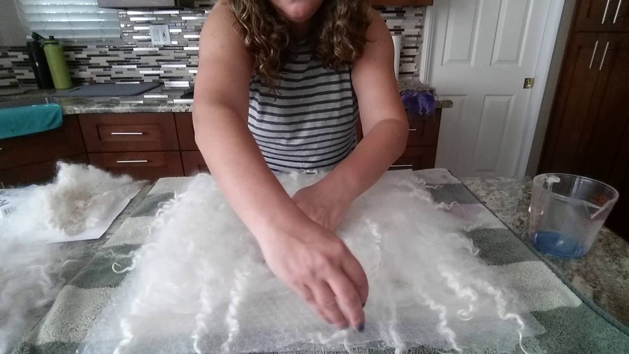 Wet Felting Newborn Photography Prop