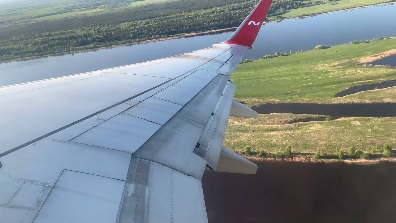 Boeing 737-800 Nordwind Airlines  Ярославль - Санкт-Петербург