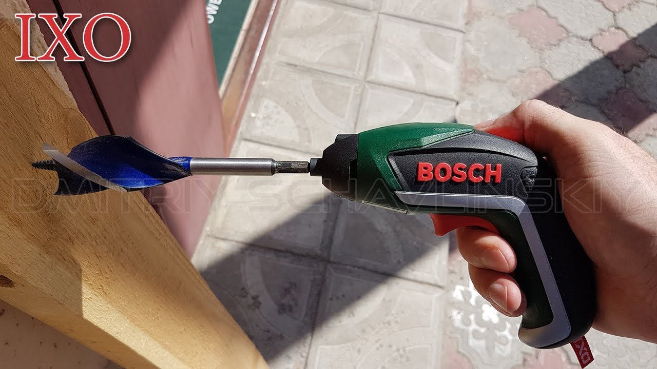Аккумуляторная отвертка BOSCH  IXO V/ ОБЗОР И ТЕСТ