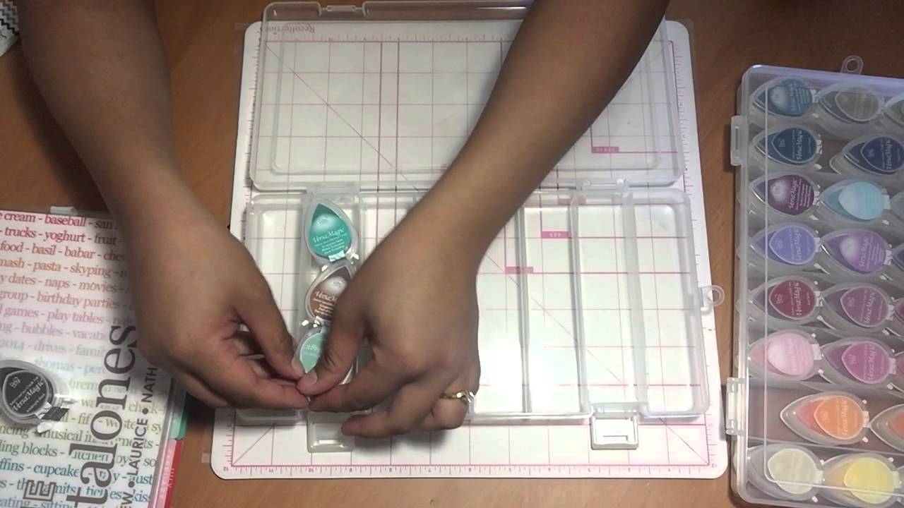 Review of my VersaMagic Dew Drop Chalk Ink storage system.