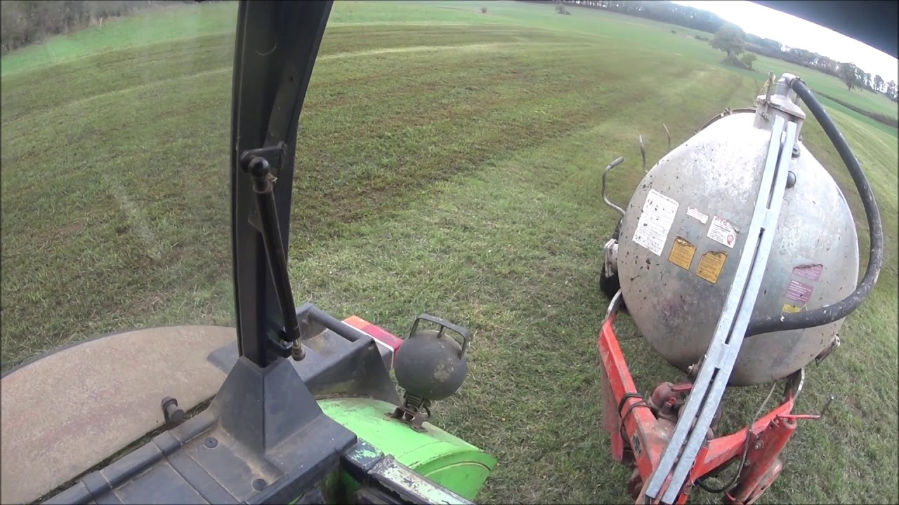Gülle Saison 2018 wird beendet /Deutz DX 90 und FTS