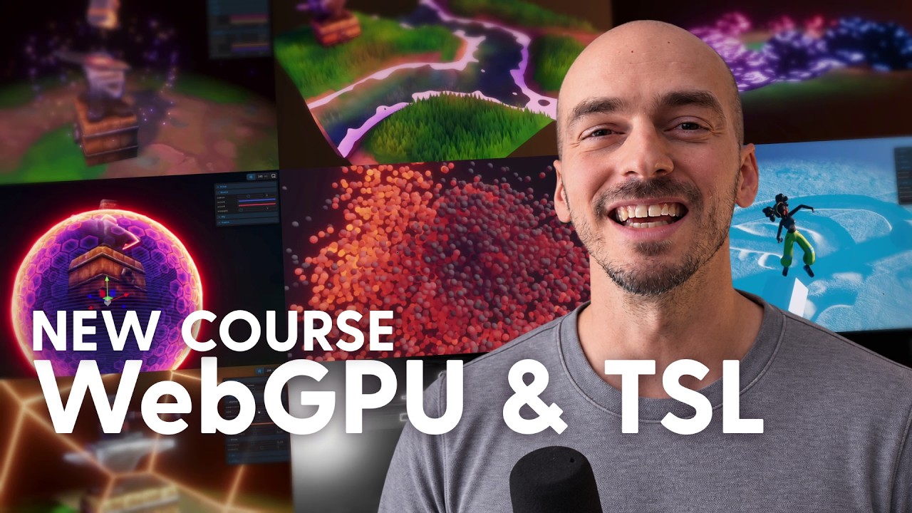 WebGPU & TSL in Three.js &mdash; The new course