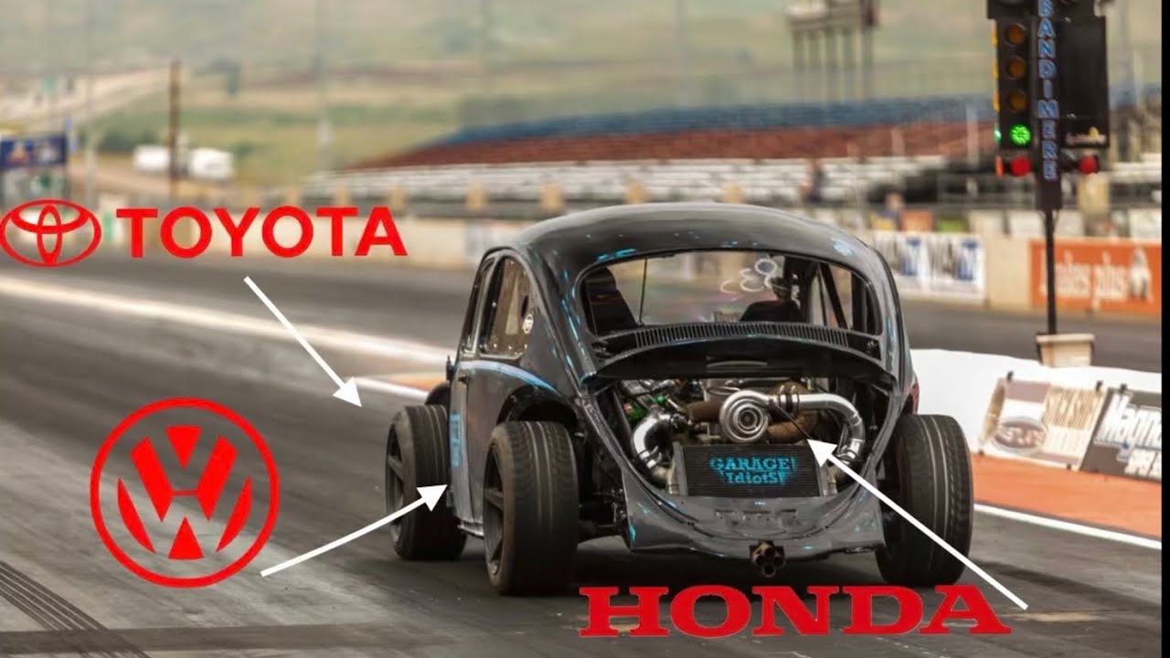 FIRST EVER SW20 VW Bug Hits the Track