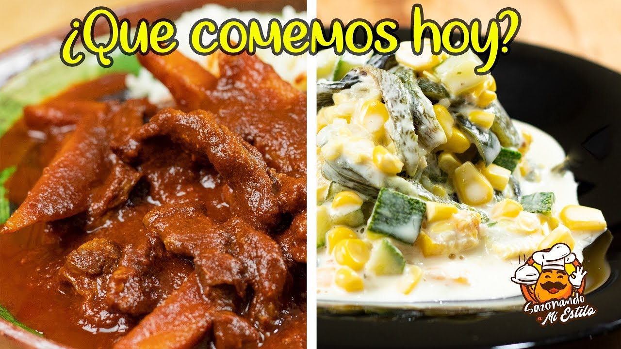 &iquest;Qu&eacute; hago de comer? parte 2. Recetas f&aacute;ciles y r&aacute;pidas | Sazonando a mi Estilo